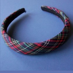 Tartan Hair Band