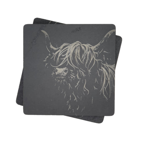 Slate Coasters - Pack of 4
