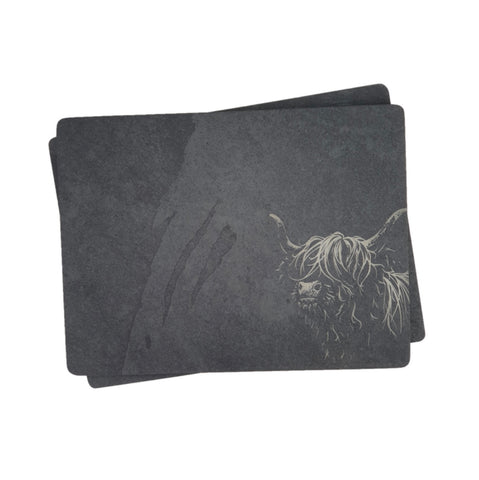 Slate Table Mats - Pack of 2