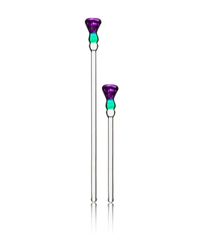 Glass Thistle Stirrers